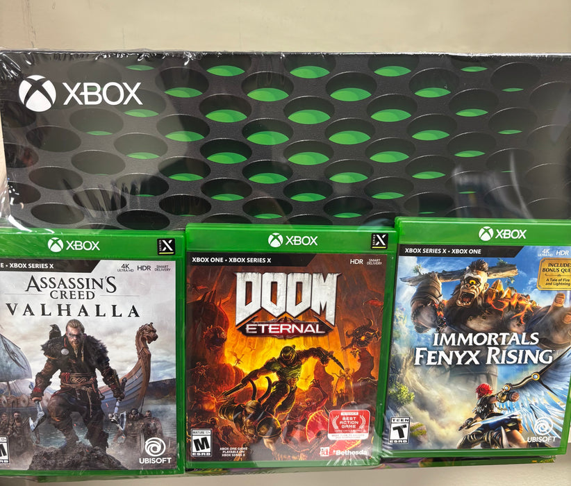 Xbox Series X (3 Games Included) (Pre-Owned) - Console
