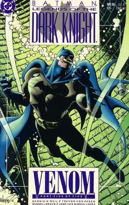 Legends of the Dark Knight #20 (1991) VF+ 8.5 - Comic