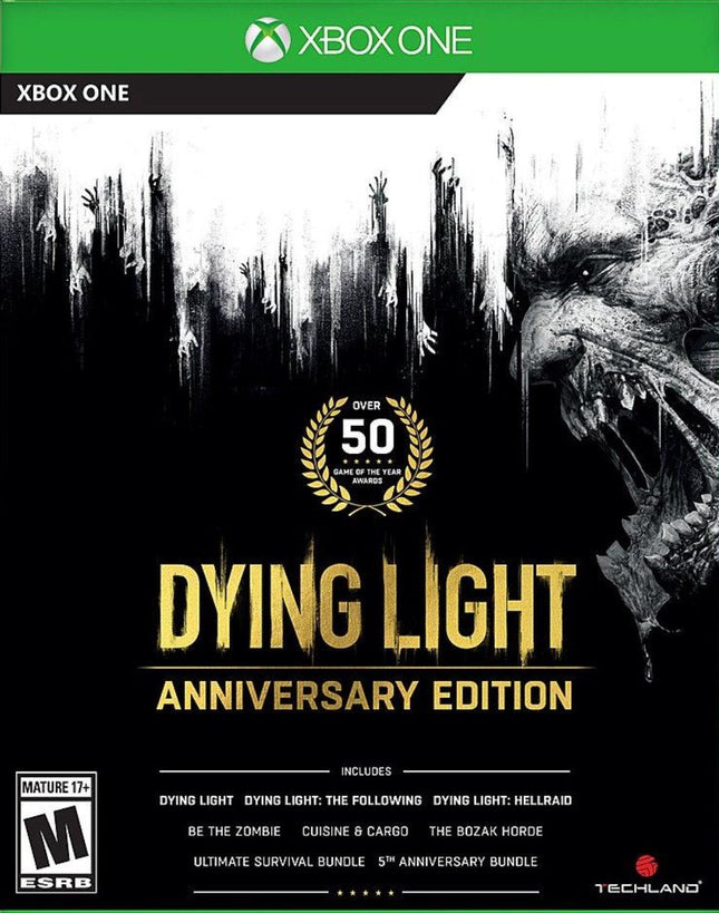 Dying Light (Anniversary Edition)  - Complete In Box - PlayStation 4