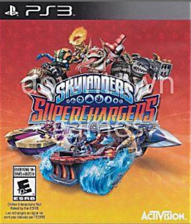 Skylanders: SuperChargers - Box And Disk Only - PlayStation 3