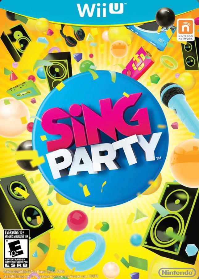 Sing Party - Complete In Box - Wii U