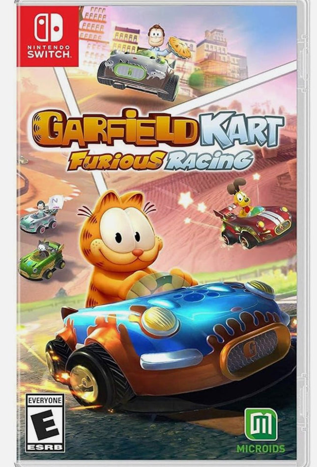 Garfield Kart: Furious Racing - New - Nintendo Switch