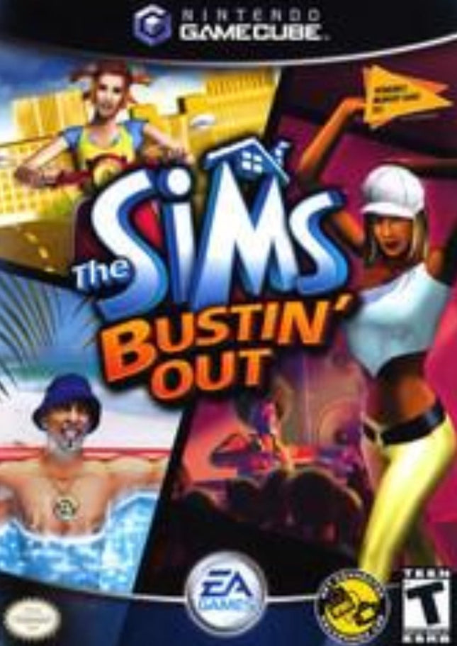 The Sims Bustin Out - Complete In Box - Gamecube