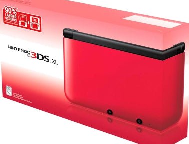 Nintendo 3DS XL Red And Black (Complete In Box) (PreOwned) - Console