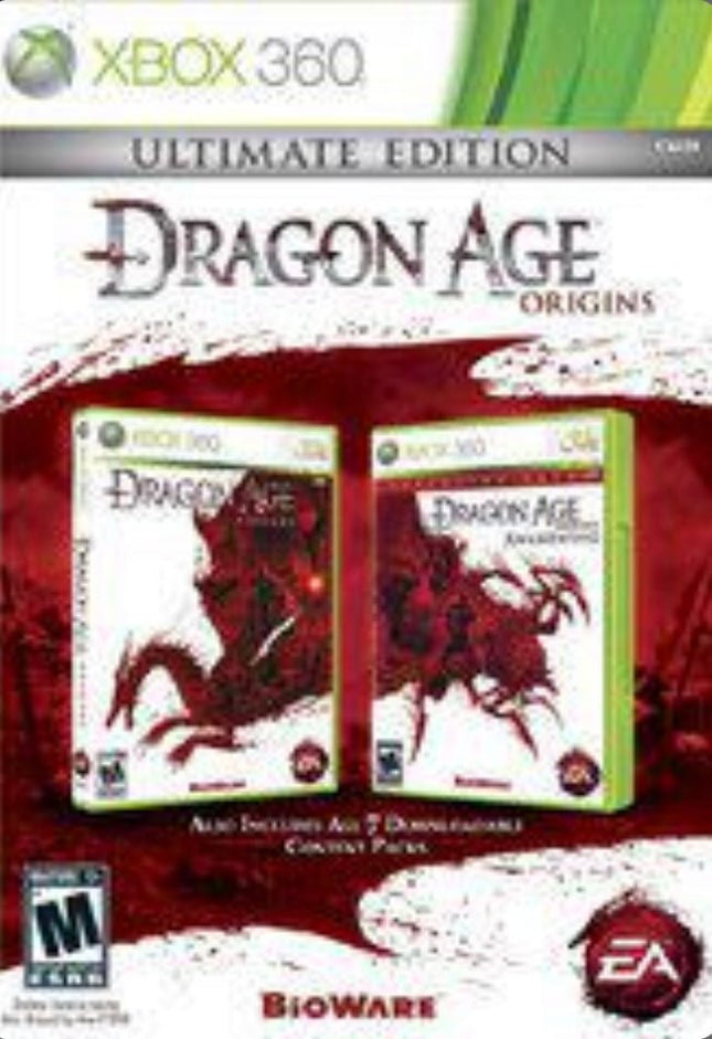 Dragon Age Orgins ( Ultimate Edition ) - Complete In Box- Xbox 360