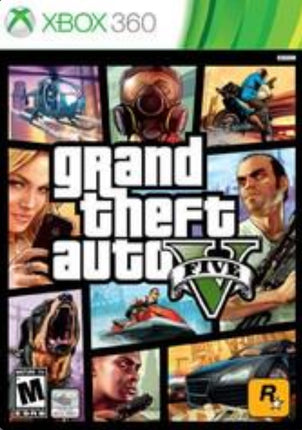 Grand Theft Auto V - Box And Disk Only - Xbox 360