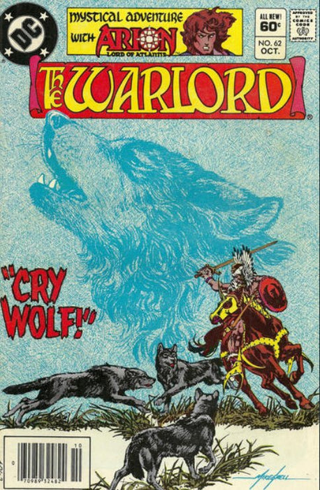 Warlord #62 Newsstand Edition (1982) NM+ 9.6  - Comic