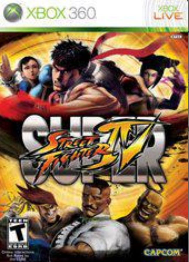 Super Street Fighter IV - Complete In Box - Xbox 360