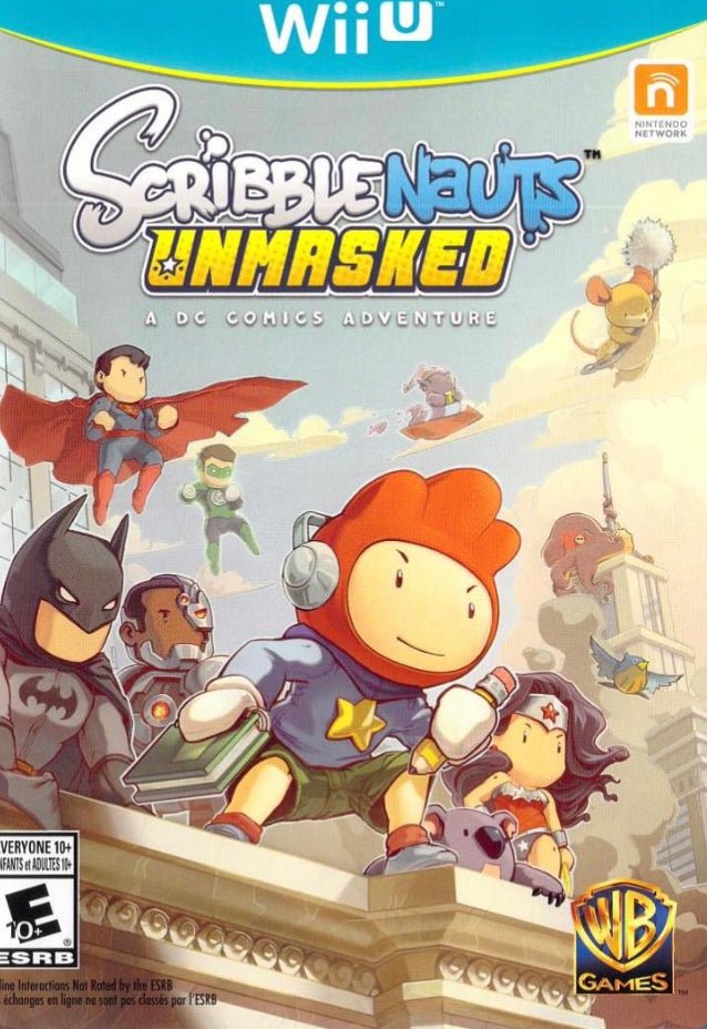 Scribblenauts Unmasked: A DC Comics Adventure - Complete In Box - Wii U