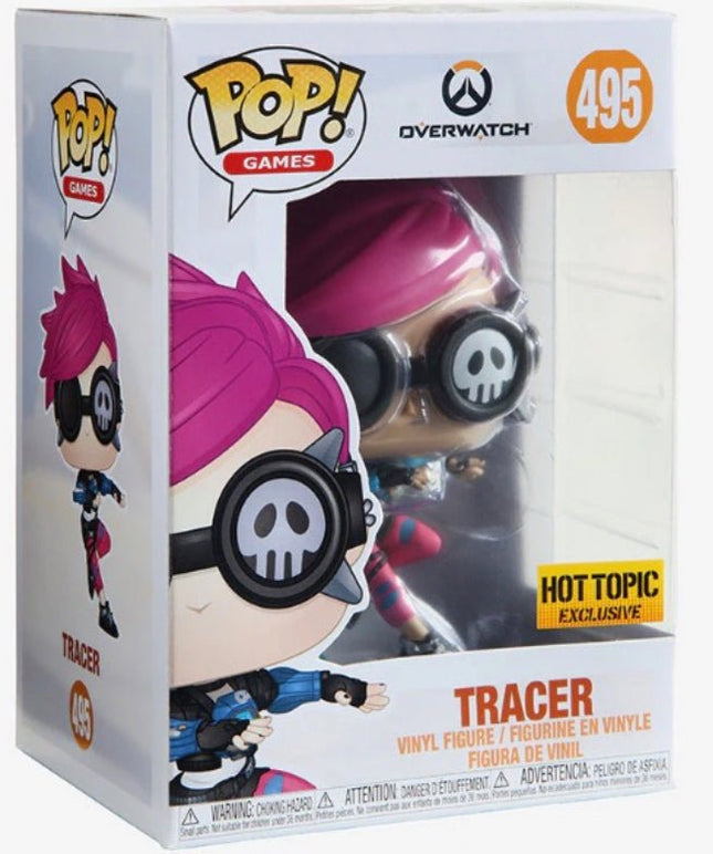 Overwatch: Tracer #495 (Hot Topic Exclusive) - With Box - Funko Pop