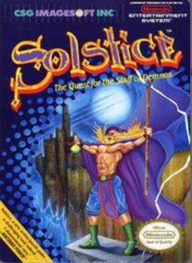 Solstice - Cart Only - NES