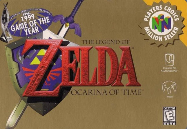Zelda Ocarina Of Time (Players Choice) - Cart Only - Nintendo 64