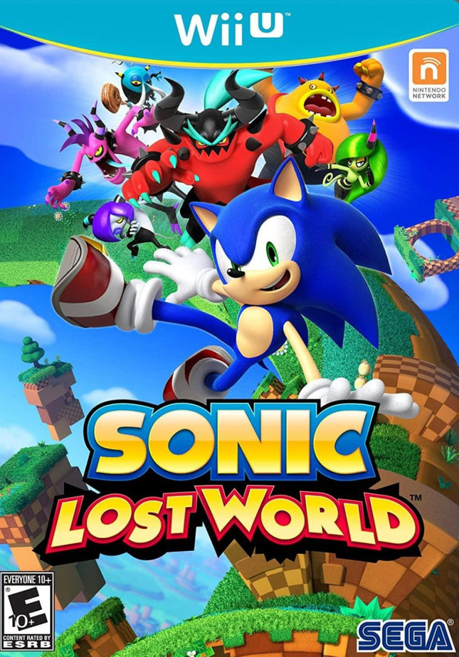 Sonic Lost World - Complete In Box - Nintendo Wii U