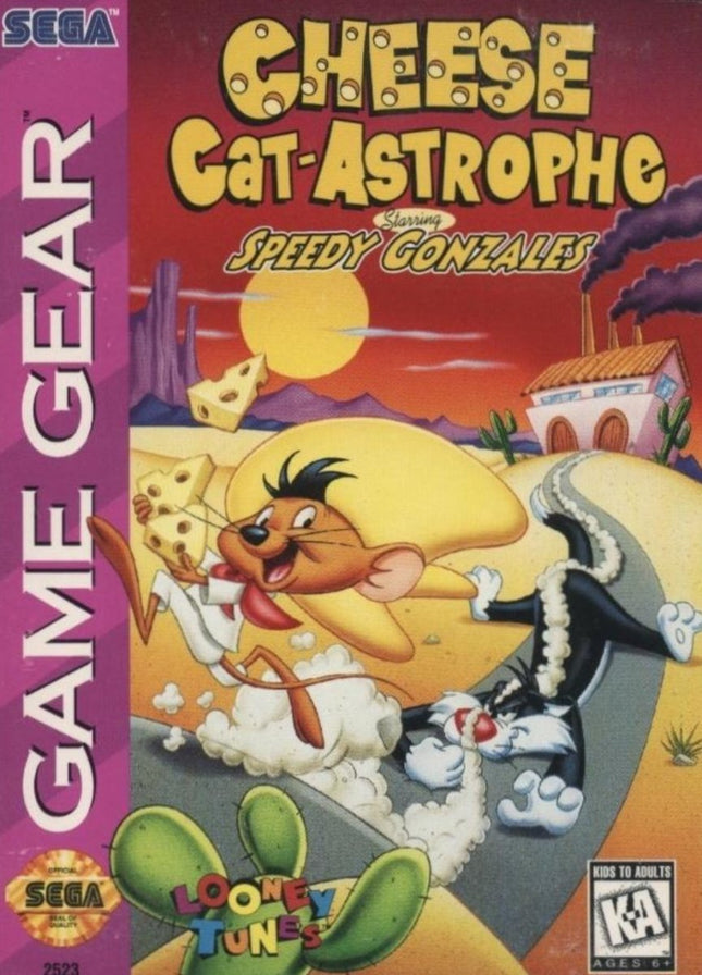 Cheese Cat-Astrophe Starring Speedy Gonzales - Cart Only - Sega Game Gear