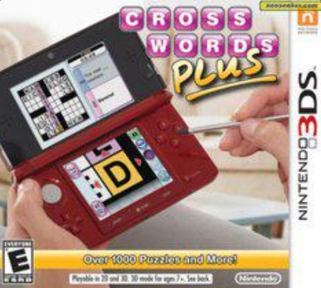 Crosswords Plus - Complete In Box - Nintendo 3DS
