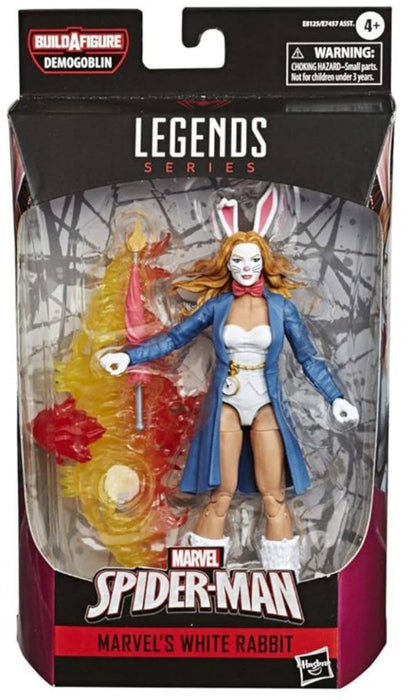 Marvel Legends Series Spider-Man (Marvel’s White Rabbit) - New - Toys