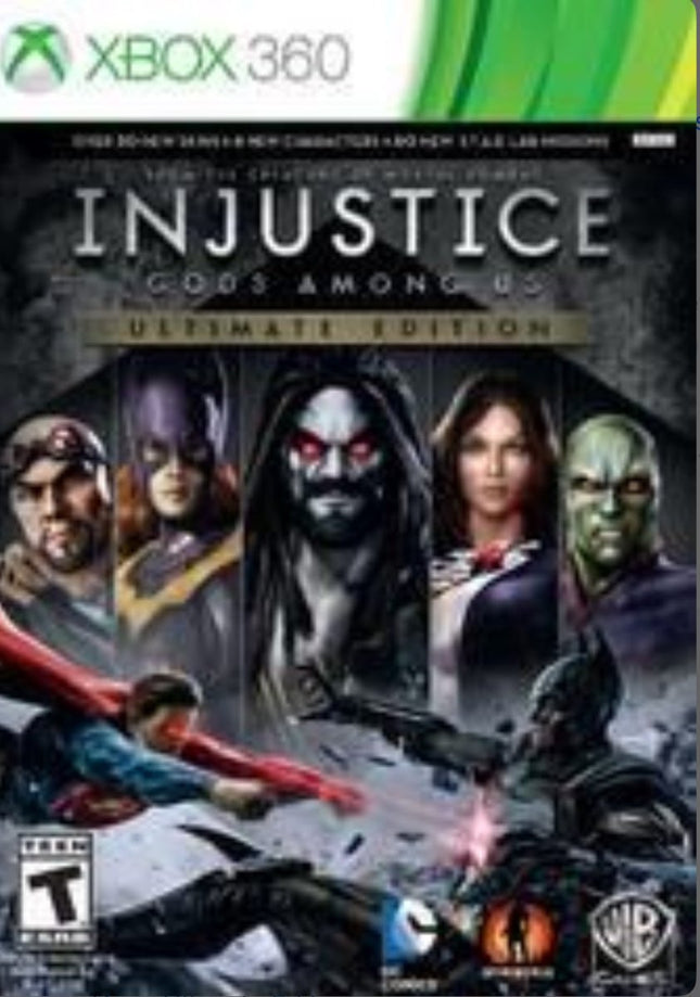 Injustice Gods Among Us Ultimate Edition  - Complete In Box- Xbox 360