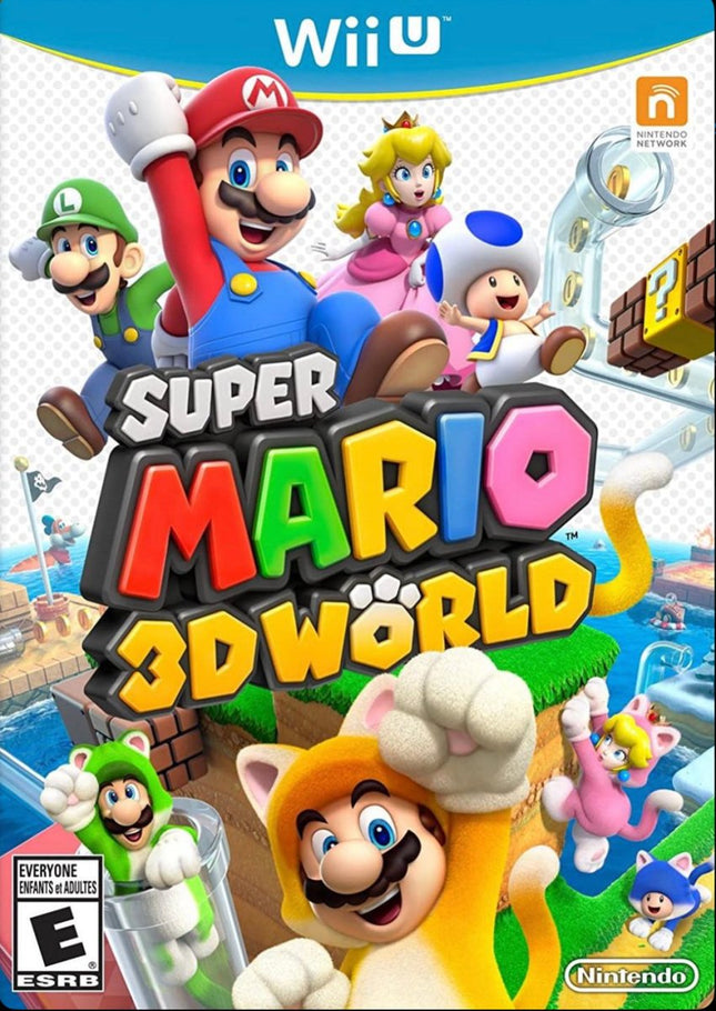 Super Mario 3D World - Complete In Box - Wii U