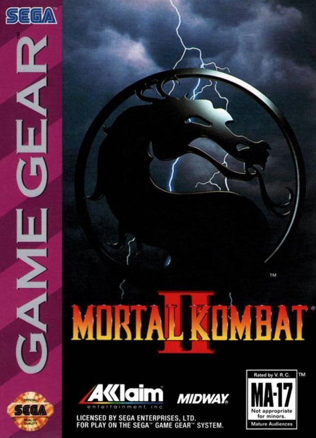 Mortal Kombat II - Cart Only - Sega Game Gear