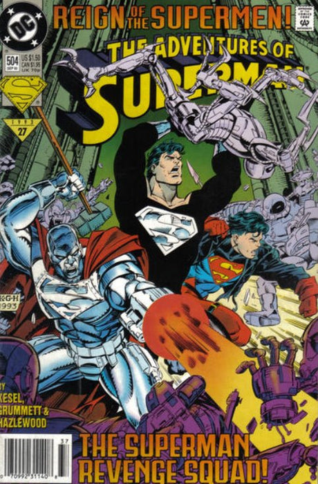 Adventures of Superman #504 Newsstand Edition (1993) NM 9  - Comic