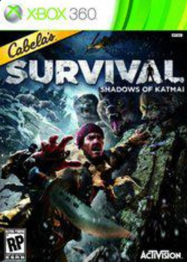 Cabela’s Survival: Shadow Of Katmai - Complete In Box- Xbox 360