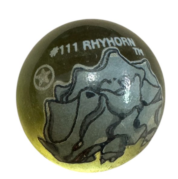 Pokemon Rhyhorn #111 (1ST Edition) Marble