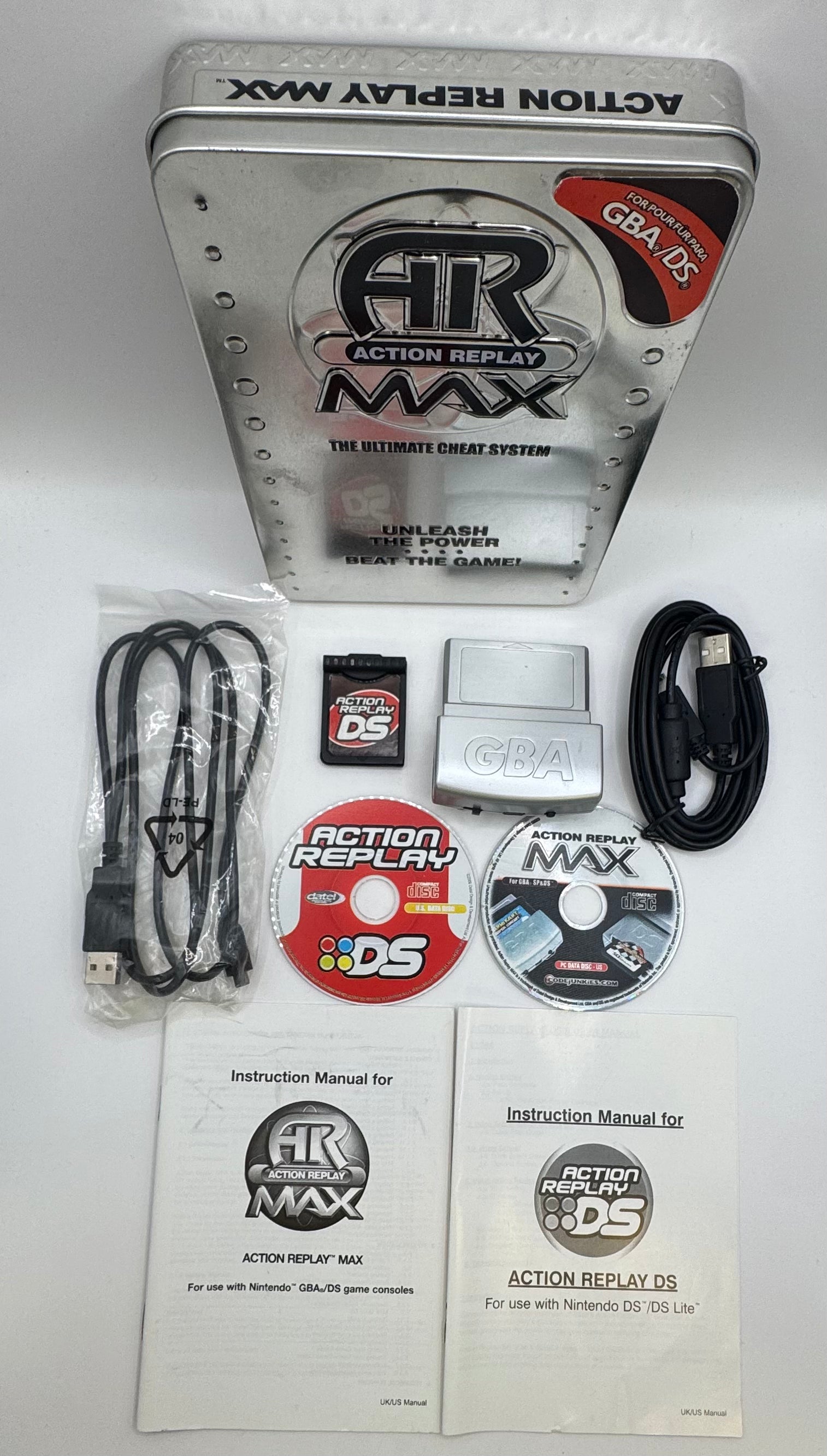 Action Replay Max CL01 (CIB) Game Boy Advance Nintendo DS
