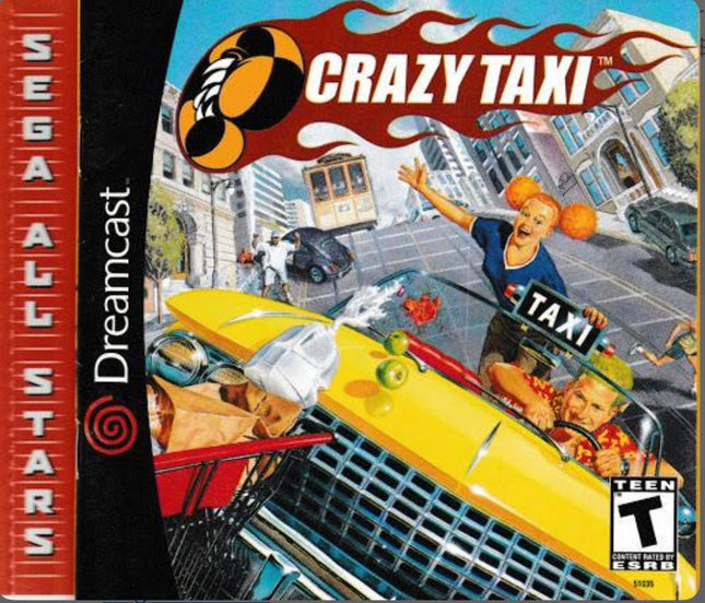 Crazy Taxi Sega All Stars - Complete In Box - Sega Dreamcast