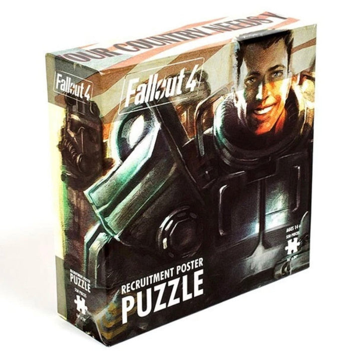 Fallout 4: Recruitment Poster 550 Pieces Puzzle (2012) - Pre-Owned - Puzzle