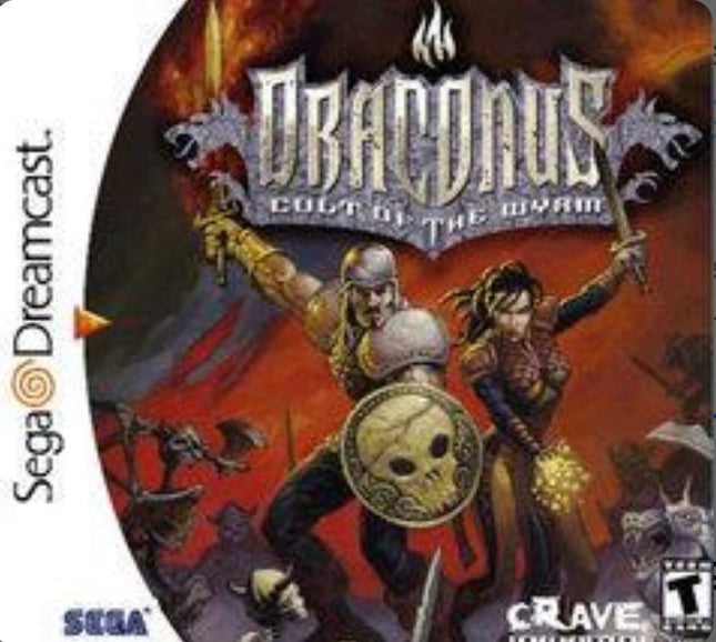 Draconus Cult Of The Wyrm - Complete In Box - Sega Dreamcast