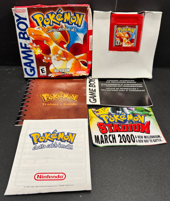 Pokemon Red - (CIB) (GameBoy)