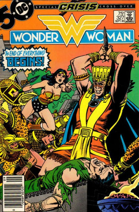 Wonder Woman #327 Newsstand Edition (1985) VF 7  - Comic