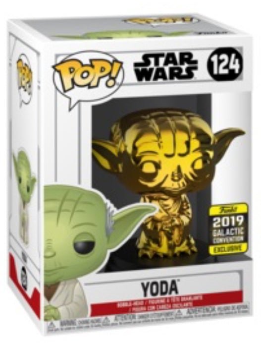 Star Wars: Yoda #124 (2019 Galactic Convention Exclusive) - In Box - Funko Pop