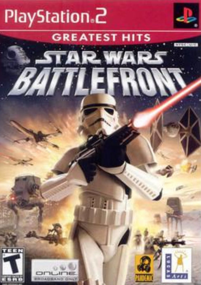 Star Wars Battlefront (Greatest Hits) - Complete In Box - Playstation 2