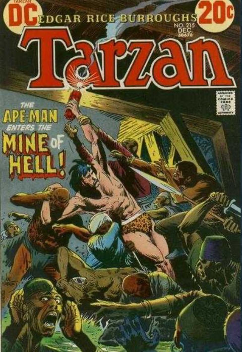 Edgar Rice Burroughs' Tarzan #215 (1972) VF 8  - Comic