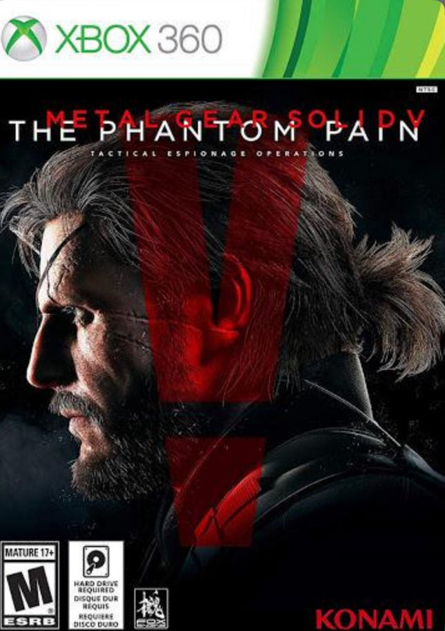 Metal Gear Solid V: The Phantom Pain - Complete In Box - Xbox 360