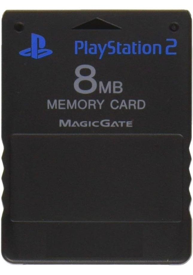 Original PlayStation 2 Memory Card (Black 8MB) - Pre Owned - PlayStation 2