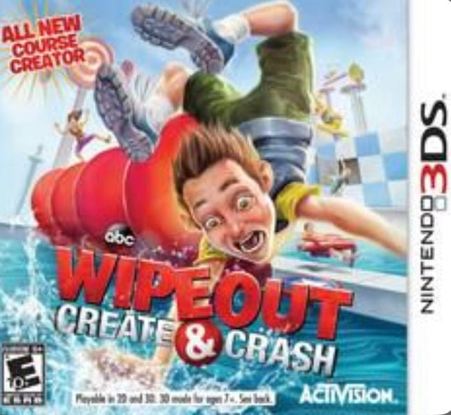 Wipeout: Create & Crash - Complete In Box - Nintendo 3DS