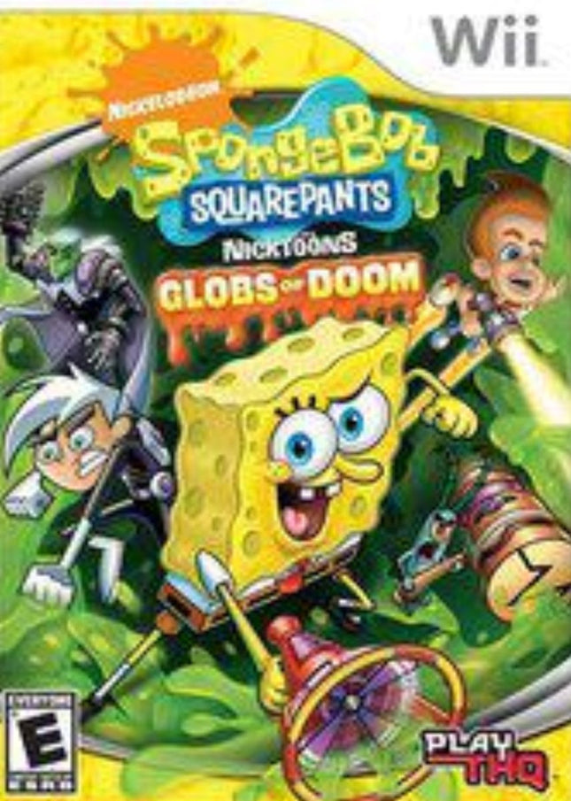 SpongeBob SquarePants: Globs Of Doom - Complete In Box - Nintendo Wii