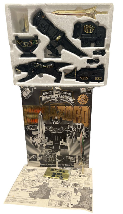 Mighty Morphin Power Rangers Special Edition MegaZord Collectors Black & Gold Edition - New (Open Box) - Toys