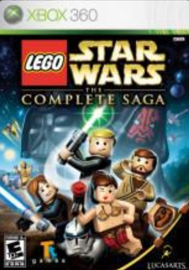 Lego Star Wars The Complete Saga - Box And Disk Only - Xbox 360