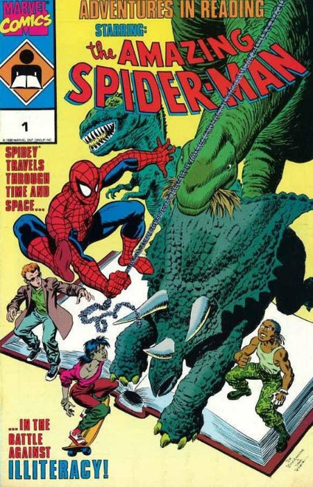Adventures in Reading Starring the Amazing Spider-Man (1990) NM 9.4  - Comic