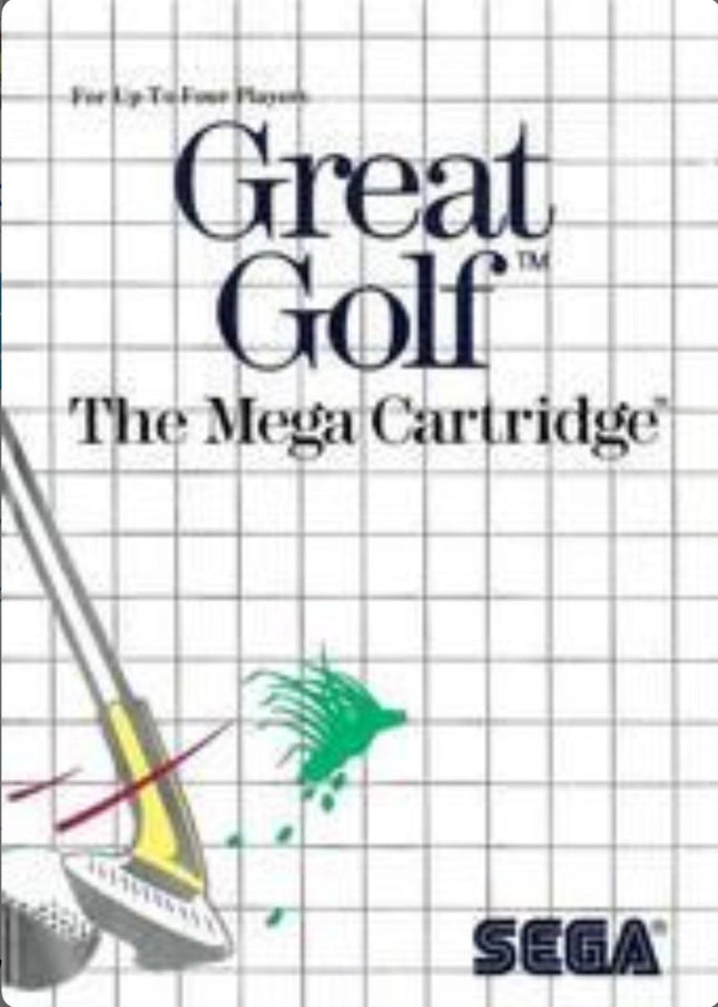 Great Golf - Cary Only - Sega Master System