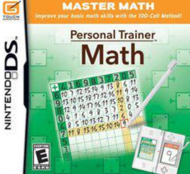 Personal Trainer Math - Cart Only - Nintendo DS