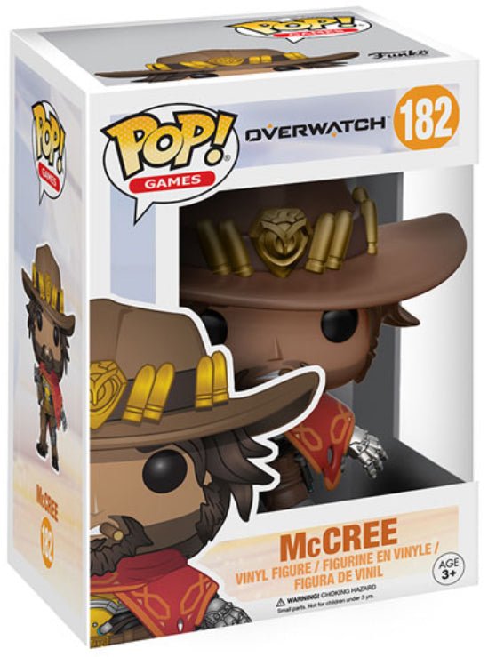 Overwatch: McCree #182 - With Box - Funko Pop