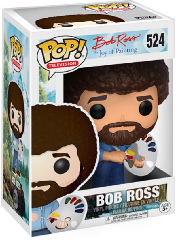 Bob Ross: Bob Ross #524 - With Box - Funko Pop