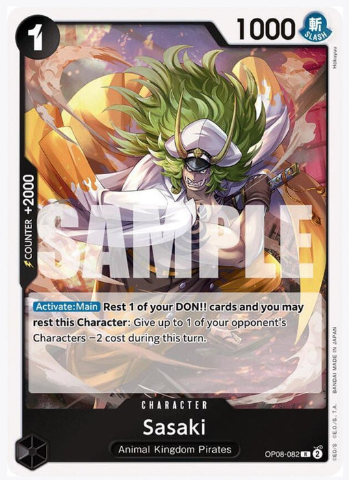 Sasaki OP08-082 - Two Legends NM