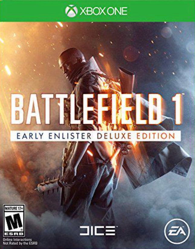 Battlefield 1 Early Enlister Deluxe Edition - Complete In Box - Xbox One