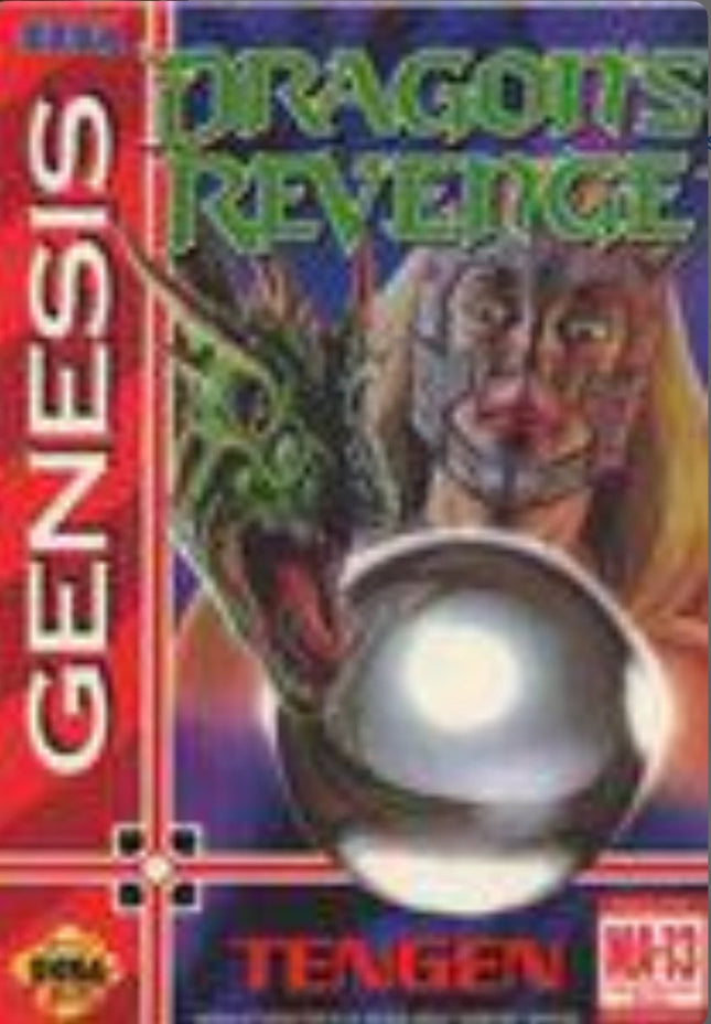 Dragon’s Revenge - Cart Only - Sega Genesis