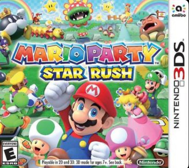 Mario Party Star Rush - Complete In Box - Nintendo 3DS